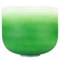 Preview: CRYSTAL SINGING BOWL CHAKRA 11" - GREEN, Herz-Chakra, F (432 HZ)
